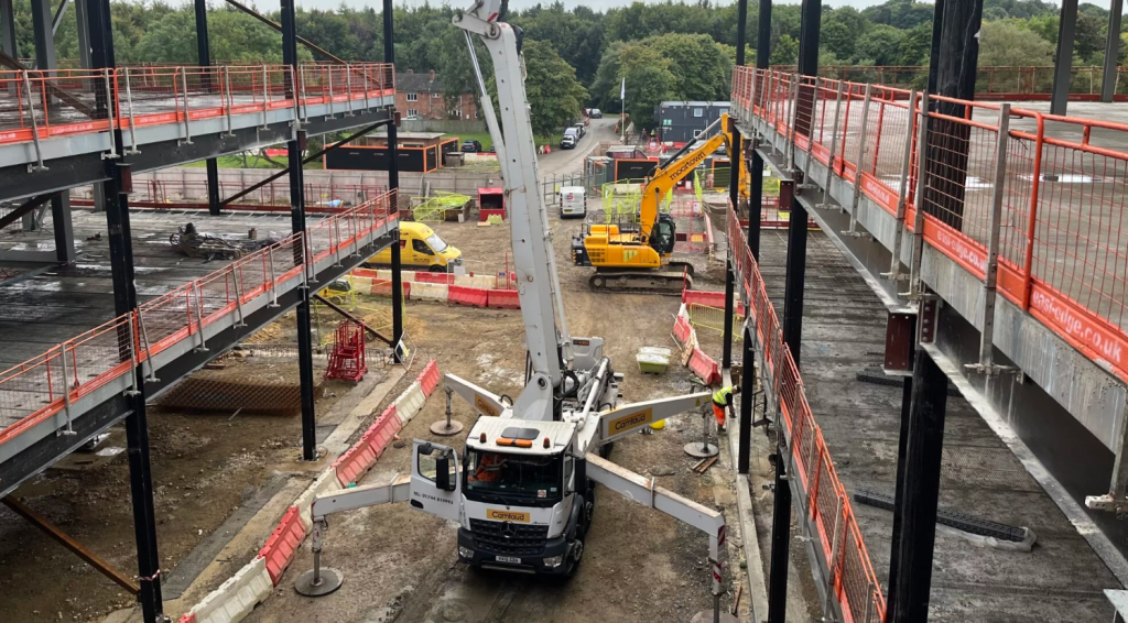 Major construction milestone for Catterick Integrated Care Campus